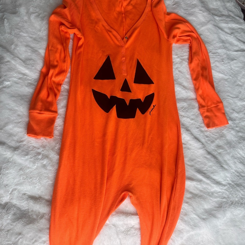 Victorias Secret Pumpkin Halloween Onesie